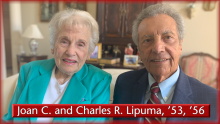 Joan C. and Charles R. Lipuma, ’53, ’56