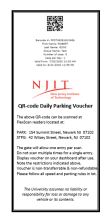QR code Bursar Voucher