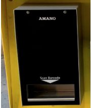 QR code Scanner at gate