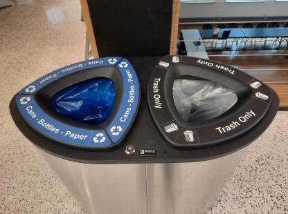 image of recycling cans