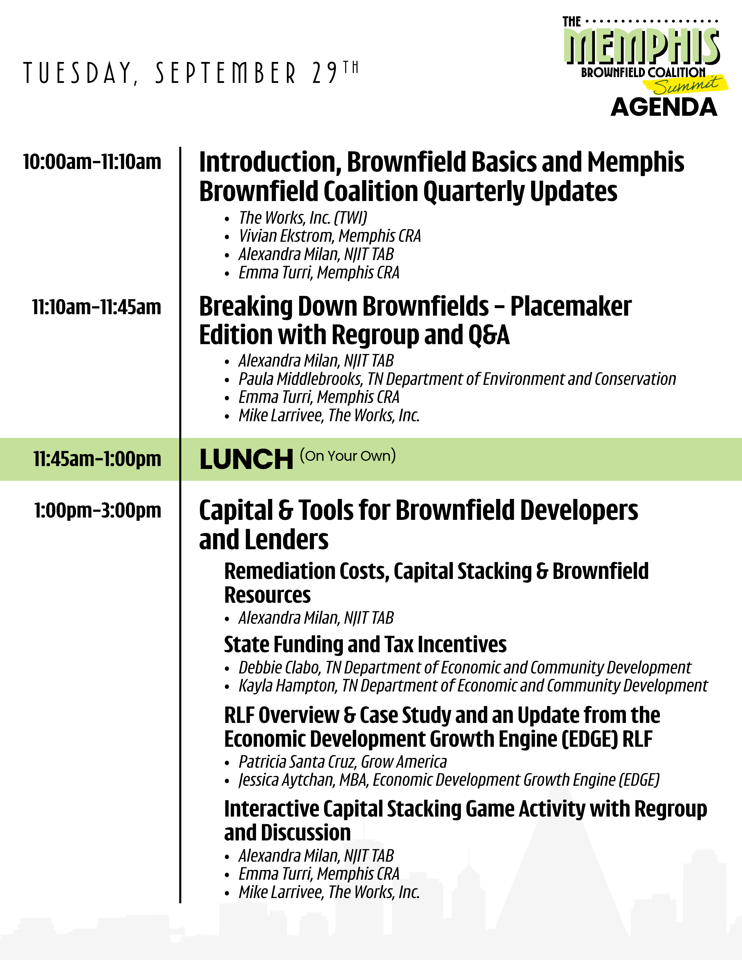 agenda